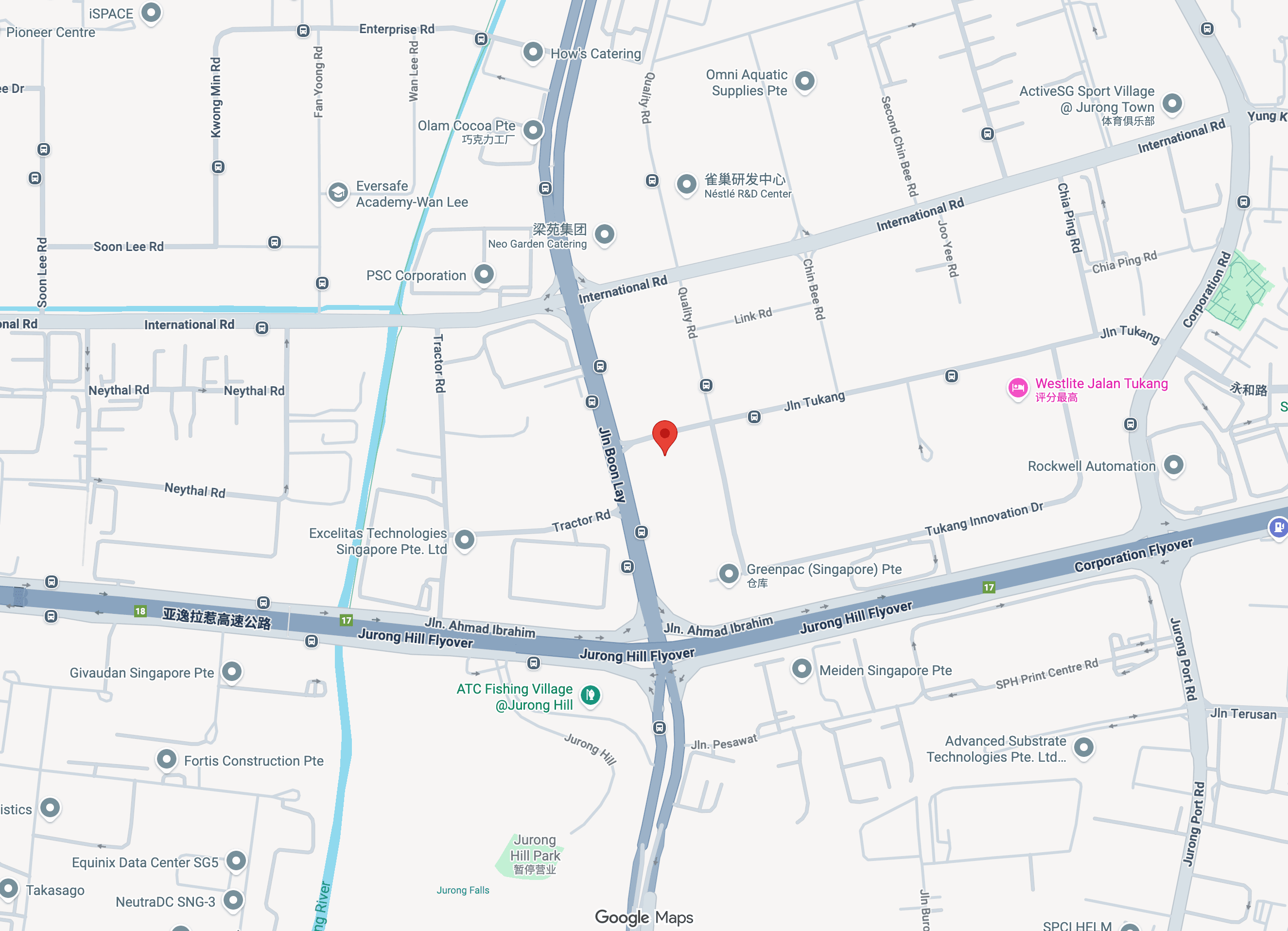 新加坡展厅 - Map